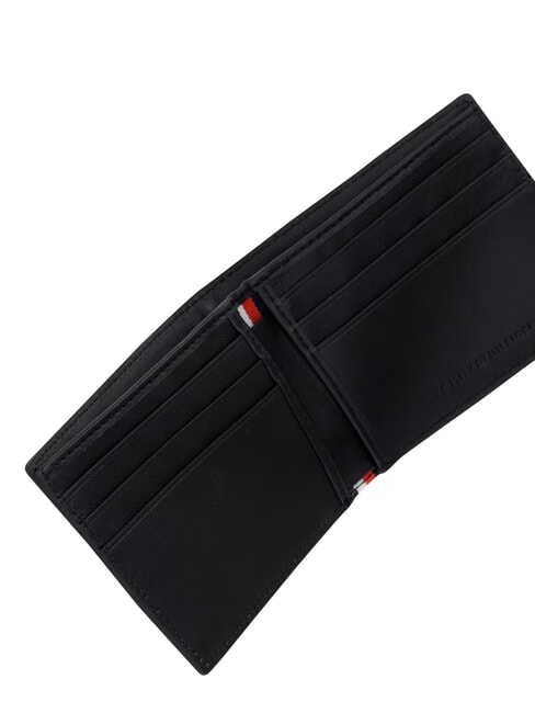 TH FOUNDATION porte-cartes de cr&eacute;dit en cuir le noir - Portefeuilles Homme