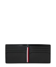 TOMMY HILFIGER TH CENTRAL porte-cartes de cr&eacute;dit en cuir le noir - Portefeuilles Homme - 3