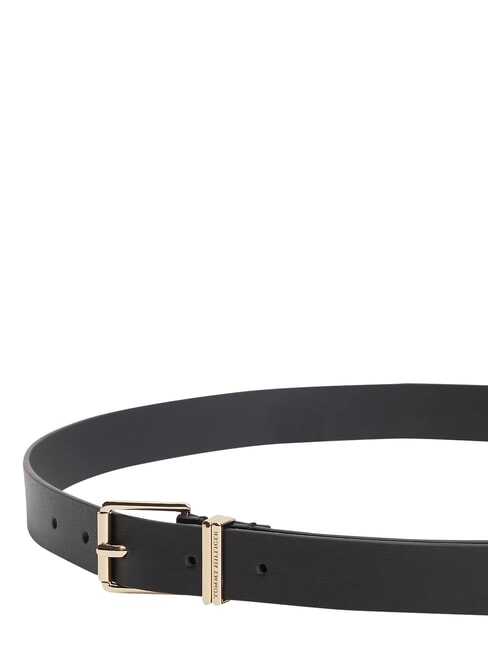 TH SQUARE ceinture en cuir le noir - Ceintures