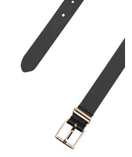 TOMMY HILFIGER TH SQUARE ceinture en cuir le noir - Ceintures - 4