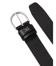 TOMMY HILFIGER ESSENTIAL EFFORTLESS ceinture en cuir le noir - Ceintures - 2