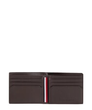 TOMMY HILFIGER TH CENTRAL porte-cartes de cr&eacute;dit en cuir - Portefeuilles Homme