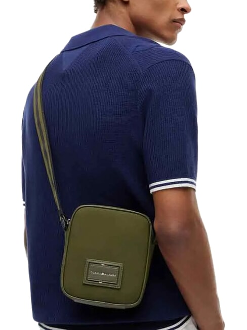 TH FOUNDATION sac bandouli&egrave;re bois d'olivier - Sacs en Bandouli&egrave;res pour Homme