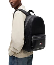 TOMMY HILFIGER TJM ELEVATED Sac &agrave; dos le noir - Sacs &agrave; dos pour ordinateur portable - 2