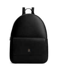 TOMMY HILFIGER TH ICON Sac &agrave; dos avec poche avant le noir - Sacs pour Femme - 2