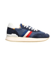 SERAFINI TORINO Baskets bleu orange blanc - Chaussures Homme - 3