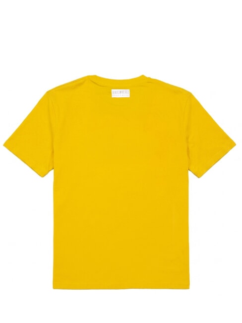 ICONIC T-shirt en coton, manches courtes jaune - T-shirt