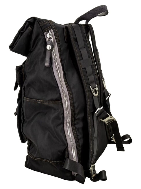 BIANCO Sac &agrave; dos d'ext&eacute;rieur noir/gris - Sacs &agrave; dos pour l'&Eacute;cole & les Loisirs