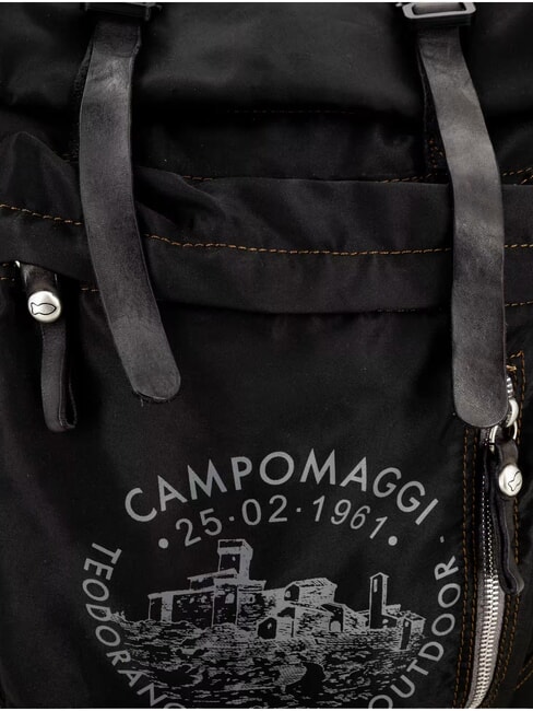 BIANCO Sac &agrave; dos d'ext&eacute;rieur noir/gris - Sacs &agrave; dos pour l'&Eacute;cole & les Loisirs