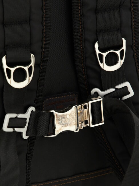 CERVINO Sac &agrave; dos d'ext&eacute;rieur, multipoches noir/gris - Sacs &agrave; dos pour l'&Eacute;cole & les Loisirs