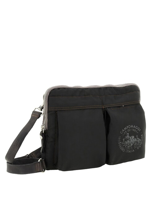 SANFORD Sac &agrave; documents, sac bandouli&egrave;re noir/gris - Accessoires Voyage