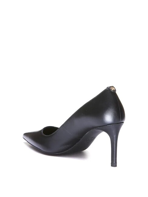 ALINA D&eacute;collet&eacute; en cuir noir - Chaussures Femme
