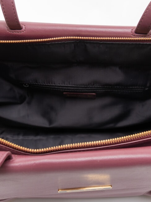 TUA GLAM Sac shopping port&eacute; &eacute;paule Bourgogne - Sacs pour Femme