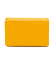 BRACCIALINI BASIC Portefeuille en cuir moyen jaune - Portefeuilles Femme - 3