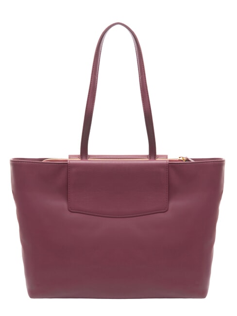 TUA GLAM Sac shopping port&eacute; &eacute;paule Bourgogne - Sacs pour Femme