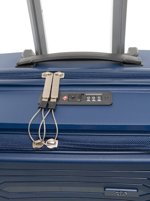 PEGASUS Valise &agrave; main avec support pour ordinateur portable bleu marine - Valises cabine