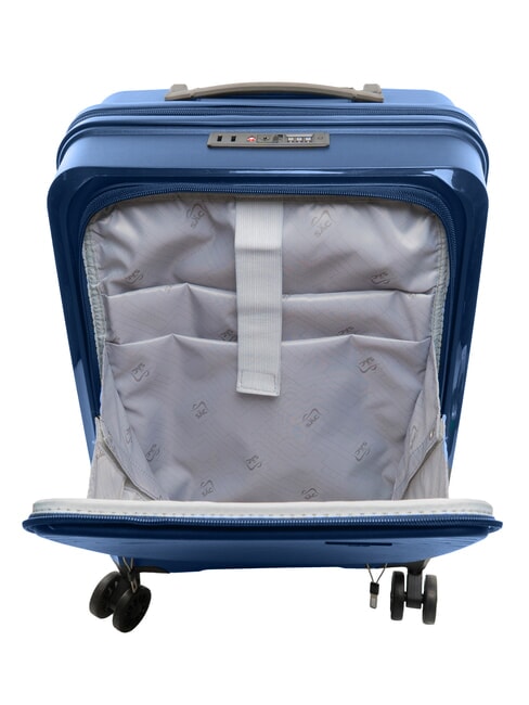 PEGASUS Valise &agrave; main avec support pour ordinateur portable bleu marine - Valises cabine