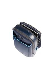 PIQUADRO BLUE SQUARE  Sac pour iPad Mini bleu - Sacs en Bandouli&egrave;res pour Homme - 4