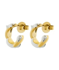 GUESS TWIST Boucles d'oreilles en acier or jaune/rhodium - Boucles d'oreilles - 2