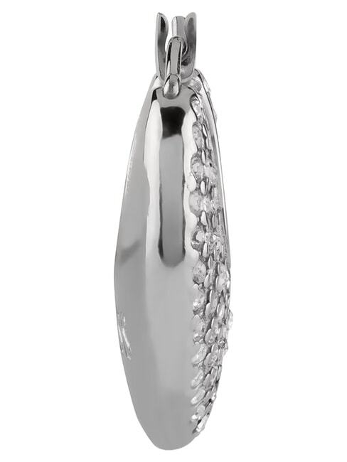 CRAZY IN LOVE Boucles d'oreilles en acier ARGENT - Boucles d'oreilles