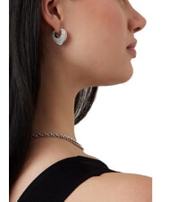 GUESS CRAZY IN LOVE Boucles d'oreilles en acier ARGENT - Boucles d'oreilles - 4