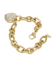 GUESS AMAMI Bracelet en acier poli or jaune/blanc - Bracelets - 2