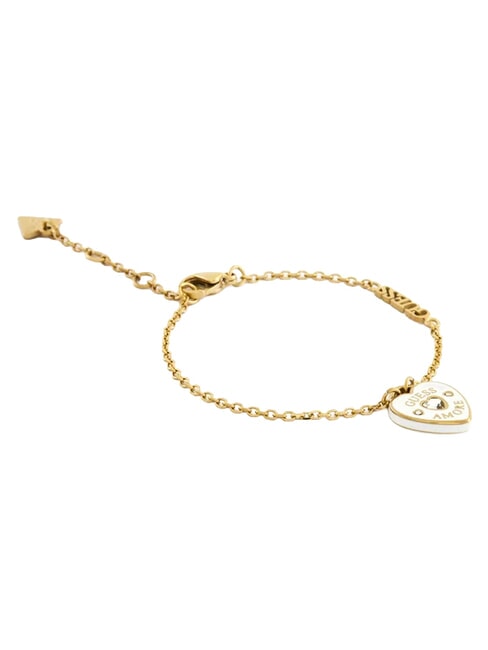AMORE Bracelet en acier or jaune/blanc - Bracelets
