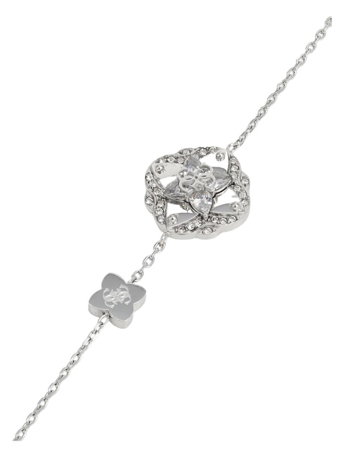 WILD FLOWER Bracelet en acier poli ARGENT - Bracelets