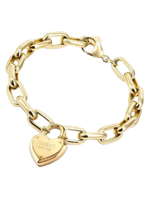 ALL YOU NEED IS LOVE Bracelet en acier hypoallerg&eacute;nique or jaune - Bracelets