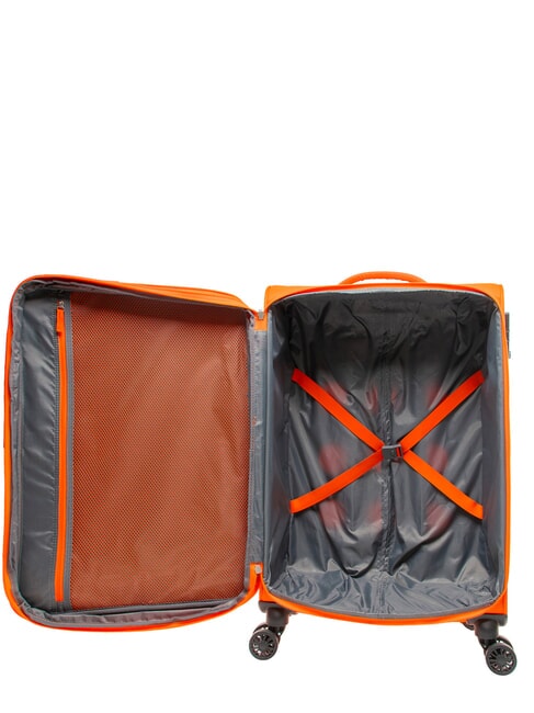 AIR WAVE Chariot moyen, extensible orange juteuse - Valises Semi-rigides