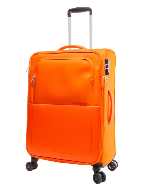 AIR WAVE Chariot moyen, extensible orange juteuse - Valises Semi-rigides