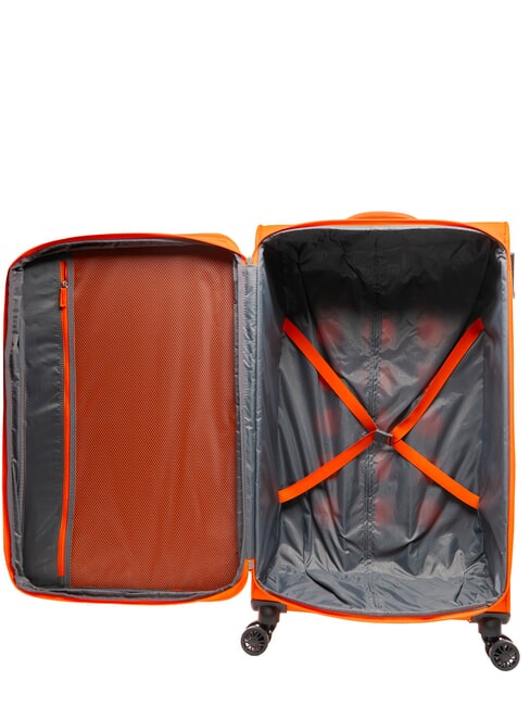 AIR WAVE Grand chariot orange juteuse - Valises Semi-rigides