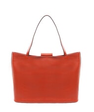 GIANNI CHIARINI MARISOL Sac shopping en cuir rouge brique - Sacs pour Femme - 4