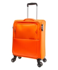 AMERICAN TOURISTER AIR WAVE Chariot &agrave; bagages &agrave; main orange juteuse - Valises cabine - 3