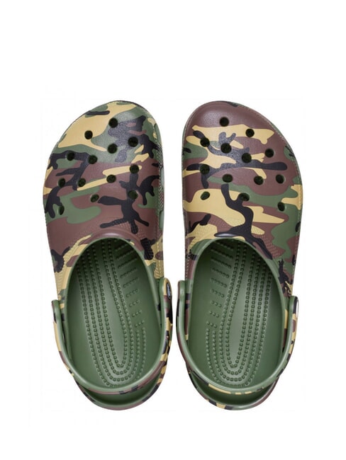 CLASSIC Sabots unisexes vert arm&eacute;e multicolore - Chaussures unisexe