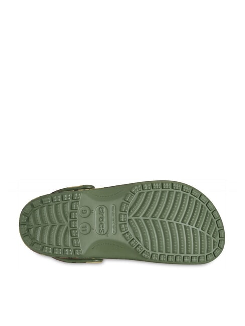 CLASSIC Sabots unisexes vert arm&eacute;e multicolore - Chaussures unisexe