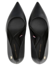 TOMMY HILFIGER TH  Escarpins en cuir &agrave; talons hauts de 9 cm - Chaussures Femme