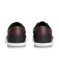 TOMMY HILFIGER ESSENTIAL LEATHER Baskets en cuir noir - Chaussures Homme - 3