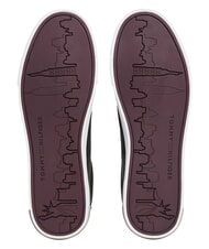 TOMMY HILFIGER ESSENTIAL LEATHER Baskets en cuir noir - Chaussures Homme - 4