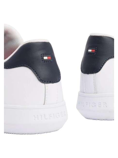 ESSENTIAL LEATHER Baskets en cuir blanc - Chaussures Homme
