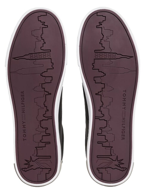 ESSENTIAL LEATHER Baskets en cuir noir - Chaussures Homme