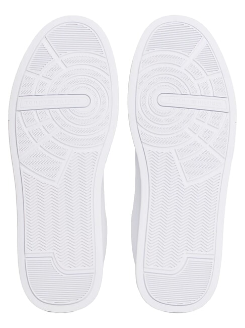 TH Baskets en cuir blanc - Chaussures Homme