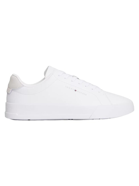 TH Baskets en cuir blanc - Chaussures Homme