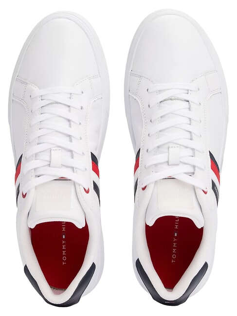 ESSENTIAL LEATHER Baskets en cuir blanc - Chaussures Homme