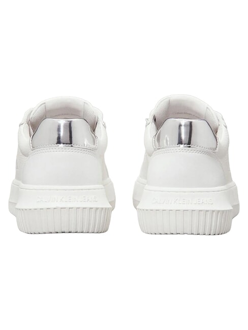 CHUNKY Baskets en cuir blanc - Chaussures Femme
