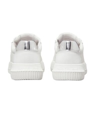 CALVIN KLEIN CHUNKY Baskets en cuir blanc - Chaussures Femme - 3