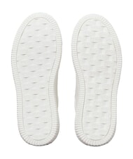 CALVIN KLEIN CHUNKY Baskets en cuir blanc - Chaussures Femme - 4