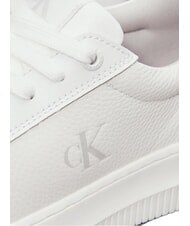 CALVIN KLEIN CHUNKY Baskets en cuir blanc - Chaussures Femme - 5