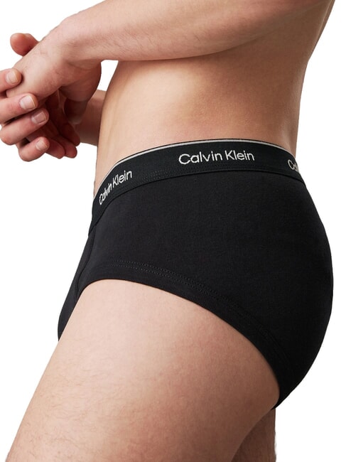 BOTTOMS MULTI Ensemble de 3 boxers noir - Slip homme