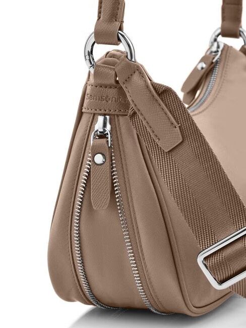 KARISSA EVO sac &agrave; main extensible brun noisette - Sacs pour Femme